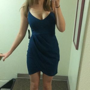 TEAL FORMAL DRESS